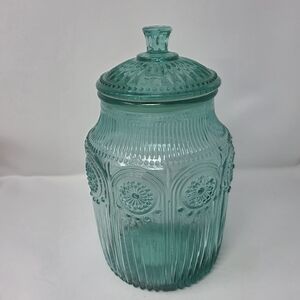 The Pioneer Woman Adeline Cookie Jar in Teal